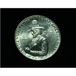 Rare 1921 Pilgrim Tercentenary Commemorative 50c Grades Gem Uncirculated ms65