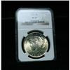 Image 1 : NGC 1924-p Peace Dollar Graded Select Uncirculated ms63  NGC