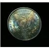 Image 3 : 1887-p Rainbow Toned Morgan Dollar Grades Choice Uncirculated ms64