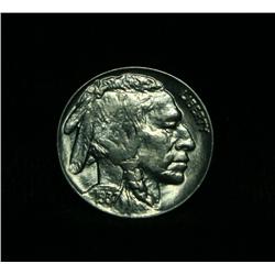 1937-p Buffalo Nickel 5c Grades Gem Uncirculated ms65