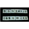 Image 1 : 16 Nickels in 2x2 holders, dates from 1869-1959, grades Good to Choice BU