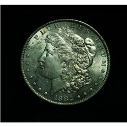 1882-o Morgan Dollar Grades Choice Uncirculated ms64 PL