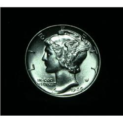 1940-p Liberty Head 'Mercury' Dime 10c Grades Gem Uncirculated ms65