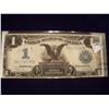 1899 $1 "Black Eagle" Large Bill Silver Certificate, XF