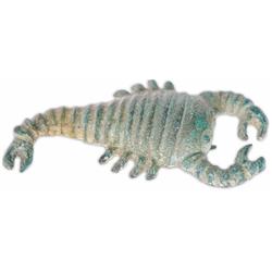 A Crab/Scorpion-Fibulae brooch; full copper. Newer Ancient, probably Greek/Roman? 21mm x 50mm