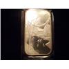 Image 1 : .999 One Troy Oz Fine Silver "Winter Wonderland" Bar