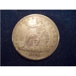 1876 High Grade Trade Dollar