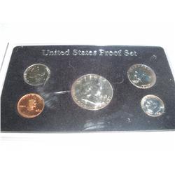 1963 US Silver Proof Set W/Franklin Half Dollar