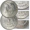 Image 1 : 1878 Morgan Silver Dollar Trio -8,7,7 0ver 8