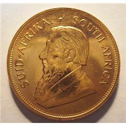 1 oz. Gold Krugerrand - Gold Bullion -