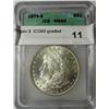 Image 1 : 1879S Morgan $  ICG65 graded right