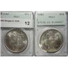 Image 1 : 1880 and 1882 Morgan $  OGH PCGS61