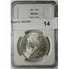 Image 1 : 1881S Morgan $  NGC65+