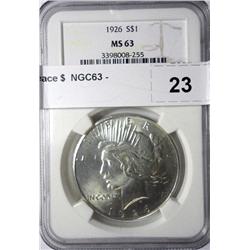 1926 Peace $  NGC63