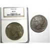 Image 1 : 1924S Peace $  NGC53 and a RAW 1921 Peace $  Fine