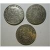 Image 2 : 3 Peru and Mexico 8 REALES--1799-1816-1819