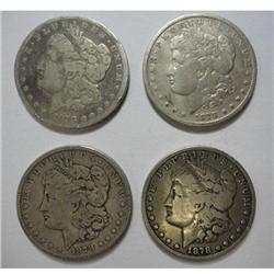 4  1878CC Morgan $  VG