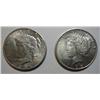 1924S and 1925S Peace $  AU55