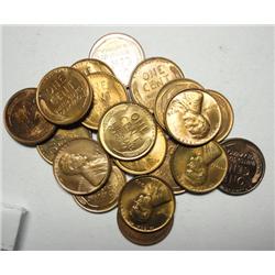 Nice lot of red BU Lincoln pennys:1935-2 36-2 36D2 37-37DS2 38-38D-2 38S39PDS-