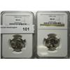 Image 1 : 1940DS  NGC64 Washington quarters