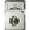 Image 1 : 1942S  NGC64 Washington quarter