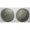 Image 1 : 2 scarce date Morgan $  1888S and 1899  VG/F