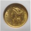 Image 2 : 1852  $1 Gold NGC62