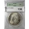 Image 1 : 1885CC Morgan $ PCGS63