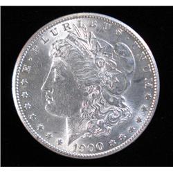 1900S Morgan $  a true SLIDER BU coin we grade AU58+