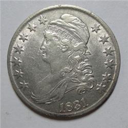 1831 Bust half $  AU.Probably cleaned long ago but comeing back to it's