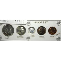 1953 proof set in capital older probably grade 63 to 64