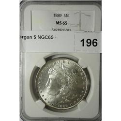 1889  Morgan $ NGC65