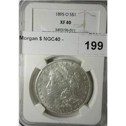 1895O  Morgan $ NGC40