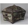 Image 2 : Chinese Qing Bronze Rectangular Censer