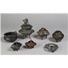 Image 1 : (6) Chinese Bronze and Metal Incense Burner