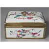 Image 1 : Chinese Porcelain and Brass Mounted Box