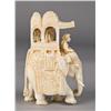Image 1 : A Very Fine Indian Carved Ivory Elephant