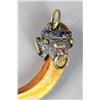 Image 2 : Pr. Chinese Gilt Metal Mounted Teeth