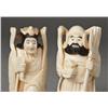 Image 2 : Pr. Of Japanese Carved Ivory Figures