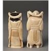 Image 3 : Pr. Of Japanese Carved Ivory Figures