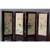 Image 3 : (2) Chinese, Table Screen & White Cinnabar Box