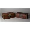 Image 1 : (2) Chinese Qing Hunghali Wood Boxes