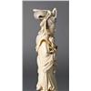 Image 3 : A Fine Chinese Carved Ivory Figure of a Maiden