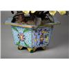 Image 2 : Chinese Jade Tree in Cloisonne Planter