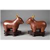 Image 1 : Pr. Chinese Cloisonné Donkeys