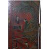 Image 7 : Exceptional 18th C. 4 Panel Lacquer Chinese Screen