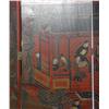 Image 9 : Exceptional 18th C. 4 Panel Lacquer Chinese Screen
