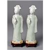 Image 1 : Pr. Chinese Qing Celadon Porcelain Figures