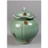 Image 1 : Fine Chinese Celadon and Iron Red Lotus Jar