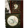 Image 7 : Chinese Giltwood Bedframe & Porcelain Plaques